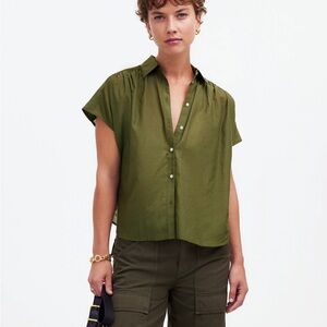 Madewell Women’s Short Sleeve Button Down